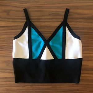 Bebe - Bandage Crop Top Size S